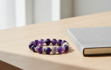 The Desktop Sanctuary: Why a Crystal Bracelet is Your New Office Essential